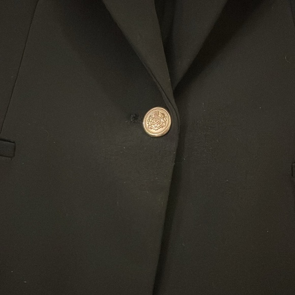 Zara one button long blazer/coat - Picture 3 of 9